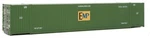 Walthers 53' Singamas Corrugated-side Container Emp Ho Scale. Fixed Price $14.99.