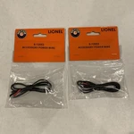 X Lionel 6-12053 Fastrack Accessory Power Wire New (t-c). Fixed Price $10.99.
