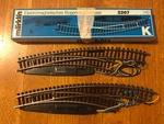 Vintage Marklin Ho 2267 Pair Of Solenoid-operated Curved Turnouts New? Track. Fixed Price $54.99.