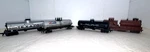 Lot Of 4 Misc. Tanker Cars - Ho Scale. Fixed Price $29.99.