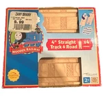 Thomas & Friends Wood Track - 4" Straight Pcs 99905 Learning Curve New. Fixed Price $14.33.
