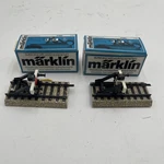Lot Of 2 Vintage M Rklin Ho 7191 Buffer Stop W/ Signal Light Pair Original Boxes. Fixed Price $18.95.