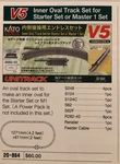 Kato 20-864 V5 M1 Inner Loop Track Set. Fixed Price $48.00.