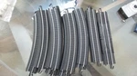 Bachmann Ho Scale New Ez Snap Black Track 12 Curved Straight 18R. Fixed Price $29.99.