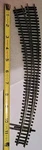 Ho - Shinohara Code 83? Nickel Silver #? Curved Lh Turnout. Fixed Price $40.00.