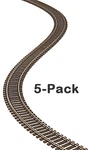 Atlas Ho Scale Code 100 36" Super-flex Model Train Track (5-PACK). Fixed Price $26.99.