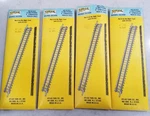 Lot Of 4 Atlas Ho Nickel Silver Track #821 9" Straight Sections Sealed Read. Fixed Price $45.00.