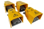 4 Pcs Temco Extra Heavy Duty Foot Switch Guard Spdt Pedal Momentary Lot. Fixed Price $183.01.