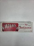 Atlas Ho Scale Snap-switch Manual Left #60- Nos New. Fixed Price $10.45.
