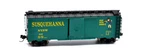 Bachmann 17058 Scale 40' Box Car New York, Susquehanna & Western #503. Fixed Price $25.00.