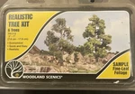 Woodland Scenics TR1112 Realistic KIT/6 Trees New/sealed Package. Fixed Price $11.99.
