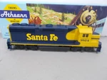 Athearn # 4631 Santa Fe GP50 Powered Locomotive 3814 Ho Scale. Fixed Price $65.00.