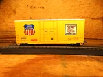 Bachmann Ho 40' Union Pacific Railroad 518125 Cushioned Load Box Car. Fixed Price $12.00.