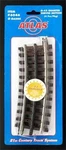 Atlas 6046 Scale Nickel Silver 3-RAIL -- O-45 Quarter Curved Section. Fixed Price $25.99.