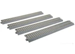 Kato 2-152 Ho Scale Unitrack Straight W/ Concrete Ties Set (4). Fixed Price $11.49.