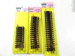 Atlas Ho 6" Straight Track #22, 3" #23, 1/2-18" Radius #34-50. Fixed Price $19.99.