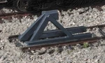 Walthers Cornerstone 933-2605 Scale Track Bumper Dark Gray. Fixed Price $16.99.