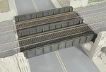 Walthers Ho Scale Through Plate-girder Bridge Kit Single Or Double-track. Fixed Price $24.62.
