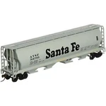 Bachmann 19102 Scale Santa Fe 4 Bay Cylindrical Grain Hopper. Fixed Price $36.69.