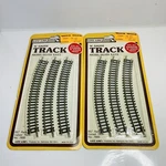 New Life Like Gauge 9.75 In Radius Curved Track 1 Atlas Nickel 2 Packs. Fixed Price $11.99.