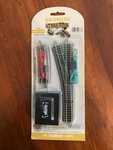 Scale Bachmann 44863 Remote #4 Left Turnout; Nickel Silver Ez Track, Brand New. Fixed Price $48.00.