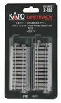Kato 2-192 Ho Scale Unitrack #6 Turnout Auxiliary Straight 3-13/16" 4PCS. Fixed Price $19.83.