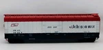 Ho Scale Athearn Blue Johnson 50' Plug Door Boxcar Jwax 49367. Fixed Price $5.00.