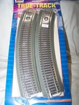 Atlas #460 True-track Code 83 18" Radius Curves(pack Of 4). Fixed Price $11.00.