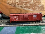Trix Scale Burlington Double Door Boxcar. Fixed Price $13.27.