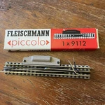 Scale Fleischmann Piccolo 9112 Electric Uncoupling Track Nos. Fixed Price $13.80.