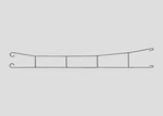 Marklin 70143 Catenary Trns Pc 5-9/16 Inches (pack Of 3). Fixed Price $21.81.