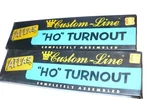 Atlas Custom Line Ho Scale Turnout Brass 6L & 6R Train Railroad W/box. Fixed Price $49.99.