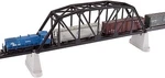 Atlas #593 Code 83 18" Black Thru Truss Bridge Kit New Free Shipping. Fixed Price $46.99.