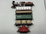 Ho Bachmann Civil War Confederate Locomotive & Cars - (as Is). Fixed Price $49.99.