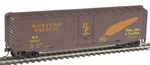 Walthers Trainline 931-675 50' Plug Door Boxcar Wp Western Pacific #56057 Ho. Fixed Price $12.98.