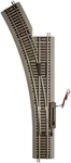 Atlas #484 True-track 22" Left-hand Remote Turnout New Free Shipping. Fixed Price $29.99.
