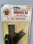 Vintage 1970S Bachmann Remote Control Switch Track Set Ho Scale 1768-RIGHTHAND. Fixed Price $18.00.