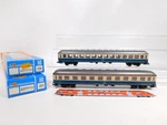 2X Roco H0 Ac 3L Passenger Car Db Nem Kkk 4256 4257 Mint Box #DL939-1. Fixed Price $61.52.