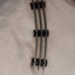 Menards Gauge Track O-54 54" Inch Diameter Train Curved Metal. Fixed Price $5.25.