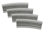 Lionel 8768064 Ho Scale 20" Radius Half Curve Magnelock Track (4). Fixed Price $18.69.