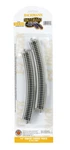 Bachmann 44853 Ez-track 14" Radius Curved (6) W/nickel Silver Rails Scle. Fixed Price $17.99.
