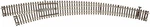 Atlas Ho Code 83 Curved Turnout Customline Mark Iv Left Hand Inside Radius 2 595. Fixed Price $33.98.