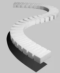 Woodland Scenics Risers Subterrain System 1IN X 2' PKG(4) ST1407. Fixed Price $15.98.