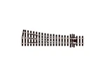 Peco Hom (12MM Meter Gauge) Code 75 Nickel Silver Medium Radius Elec SL-E1495. Fixed Price $58.98.
