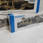 Bachmann Ho Silver Series 53 Center Depressed Flat Car With Missile X. Fixed Price $107.70.