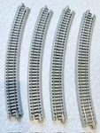 Scale Kato Unitrak R381-30 15 Radius Curved Track Pcs 20-140. Fixed Price $13.50.
