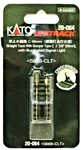 Scale Kato Unitrack 20-064 Steel Illuminated Style Bumper Straight. Fixed Price $11.05.