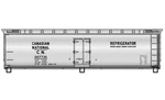 Accurail 81801 Ho Canadian National 40' Wood Refrigerator Car Unassembled Kit. Fixed Price $22.69.