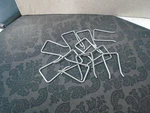 American Flyer 12 Wire Track Locks For Rubber Roadbed #26693 Us Made Ex. Repro. Fixed Price $13.95.