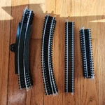 Bachmann Ho Simplimatic Plug-in Wiring Track Lot Of 18 Pcs RS-11 Vtg. Fixed Price $24.95.